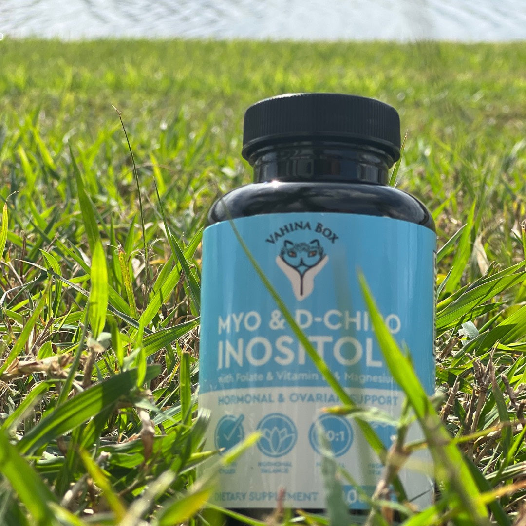 Inositol Plus+ by Vahina Box, PCOS supplement to support hormonal balance and women’s reproductive health