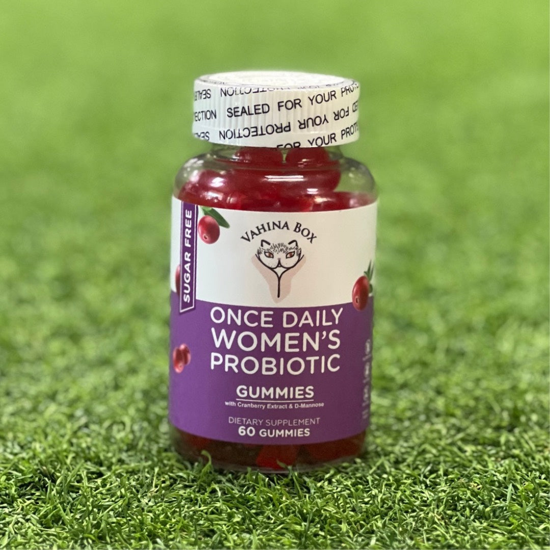 Vahina Box Women’s Probiotic Gummies for balanced vaginal pH, and overall wellness